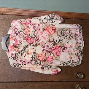 Animal/Floral print shirt